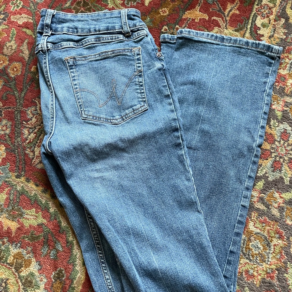 Wrangler Women's Light Blue Flare Jeans